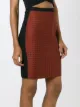 Jean Paul Gaultier Pre-Owned rhombus print skirt