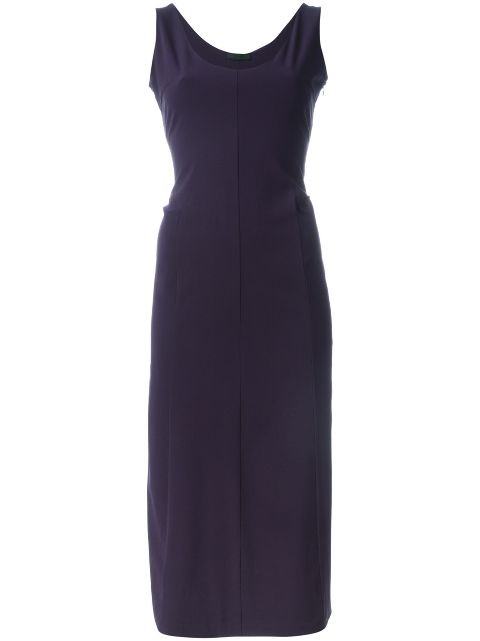 Prada Pre-Owned Round Neck Maxi Dress - Farfetch