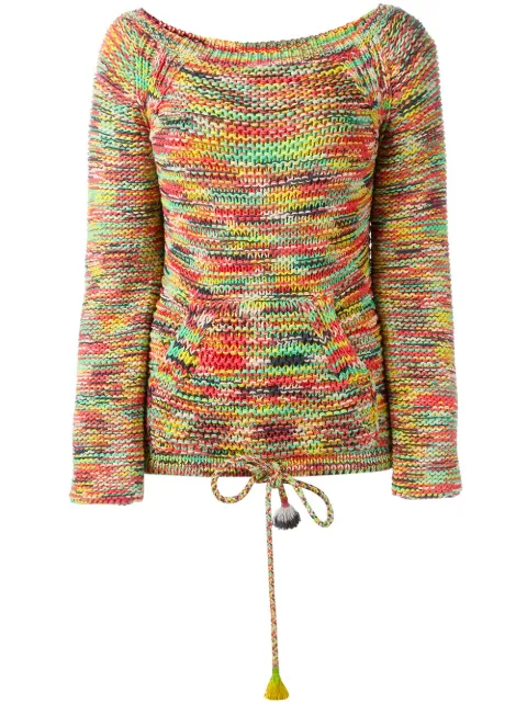 Chloé space dyed knit jumper