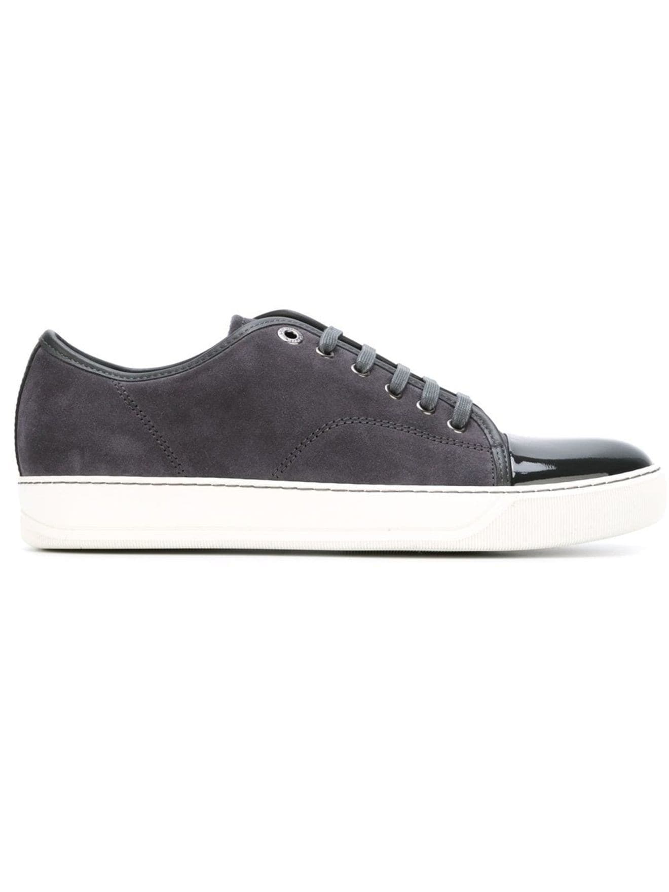 Lanvin DBB1 contrast toe sneakers grey | MODES