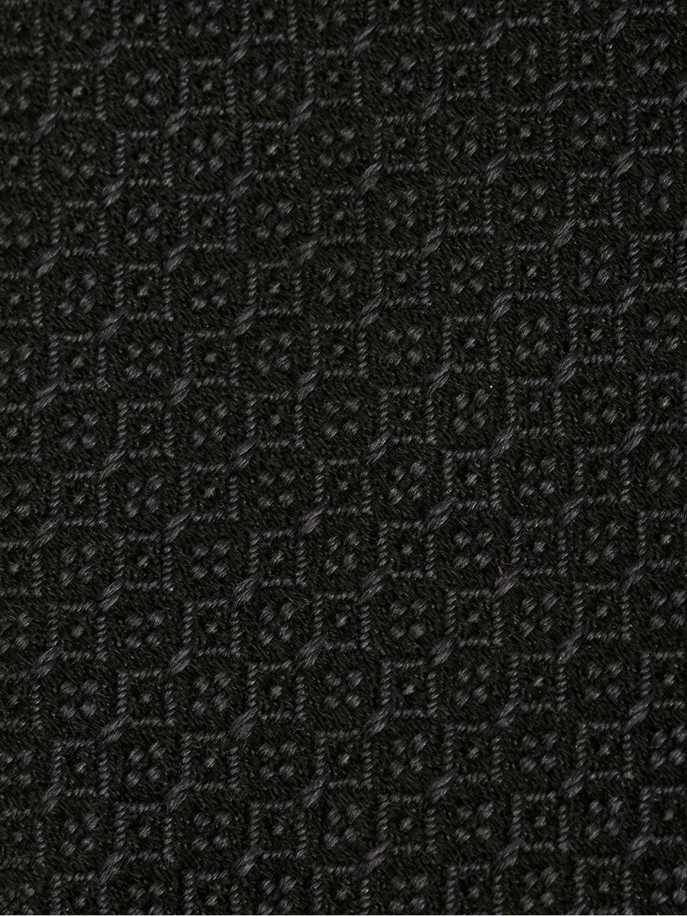 Dolce & Gabbana woven tie Zwart