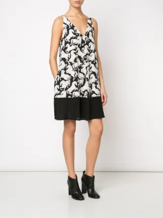 Stella Mccartney Horse Print Dress Farfetch Stella Mccartney Horse Print Dress