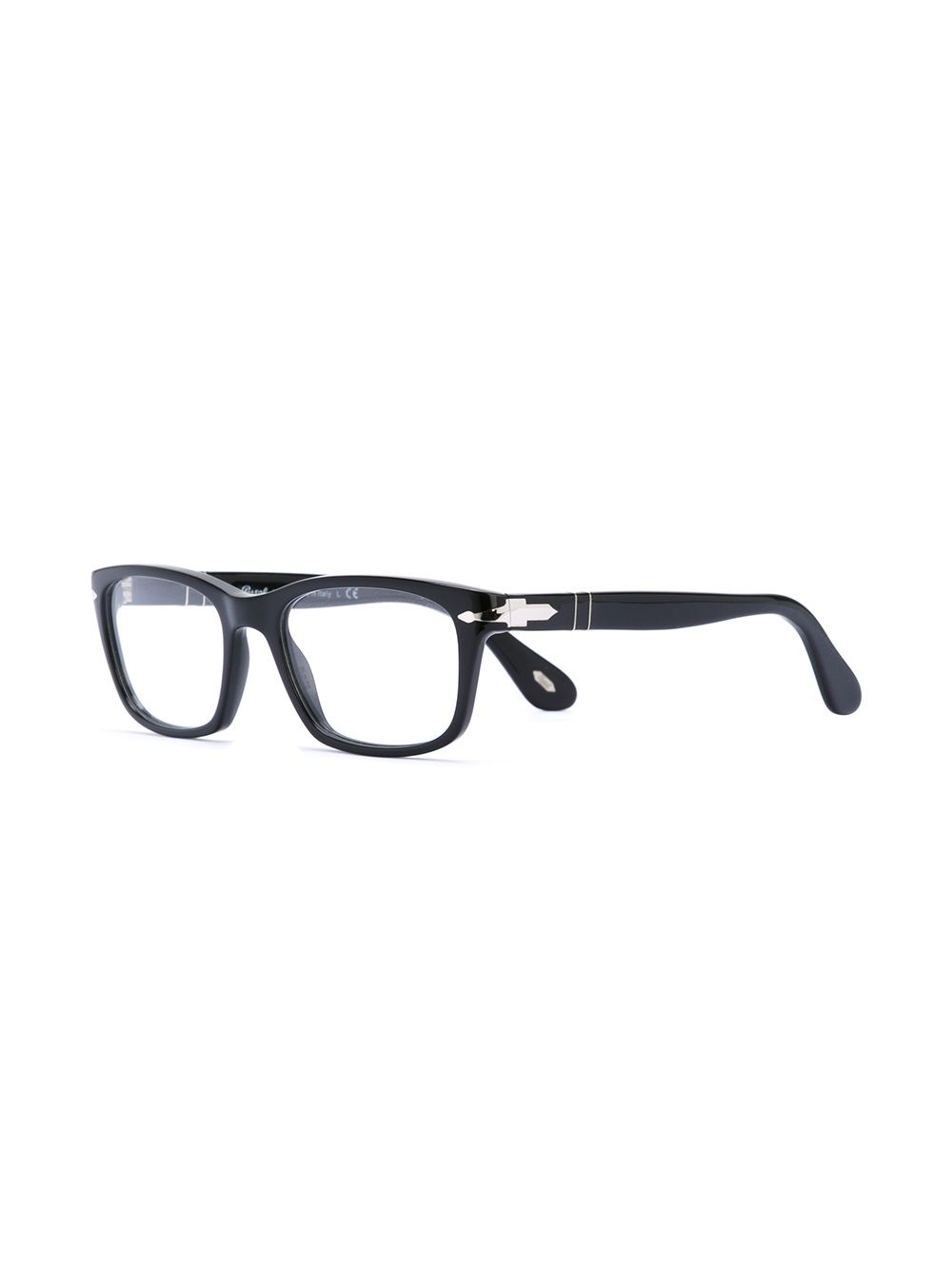 Persol rectangular frame glasses - Zwart