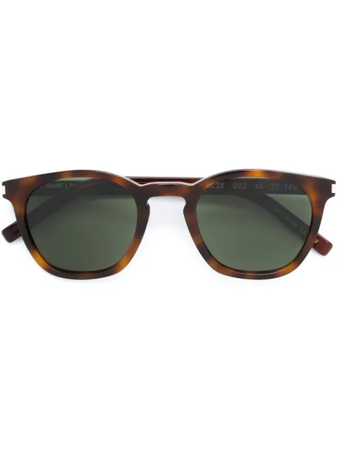 saint laurent tortoise shell sunglasses