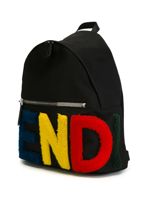 Fendi Logo Backpack - Farfetch