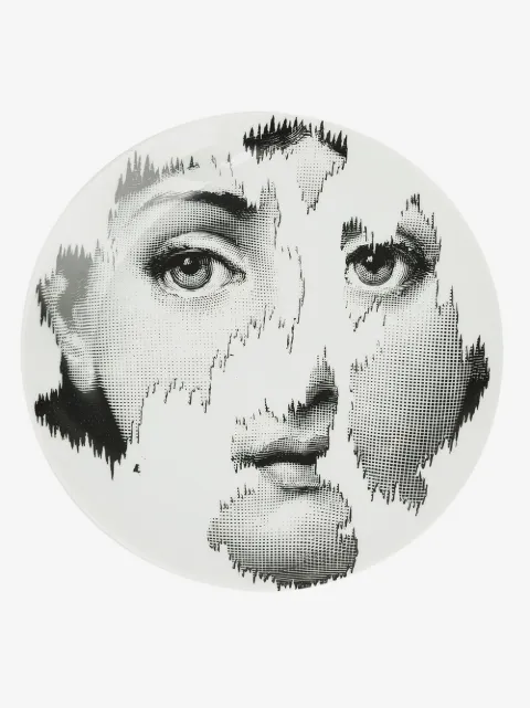Fornasetti faded face print plate