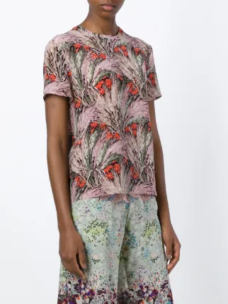 floral print t-shirt