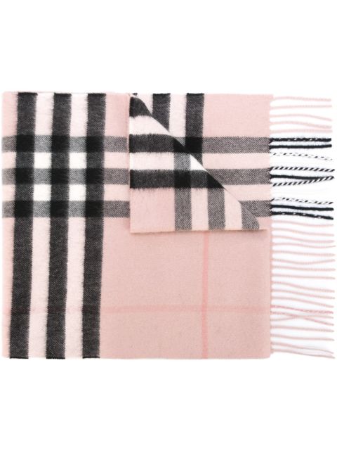 burberry scarf cashmere pink