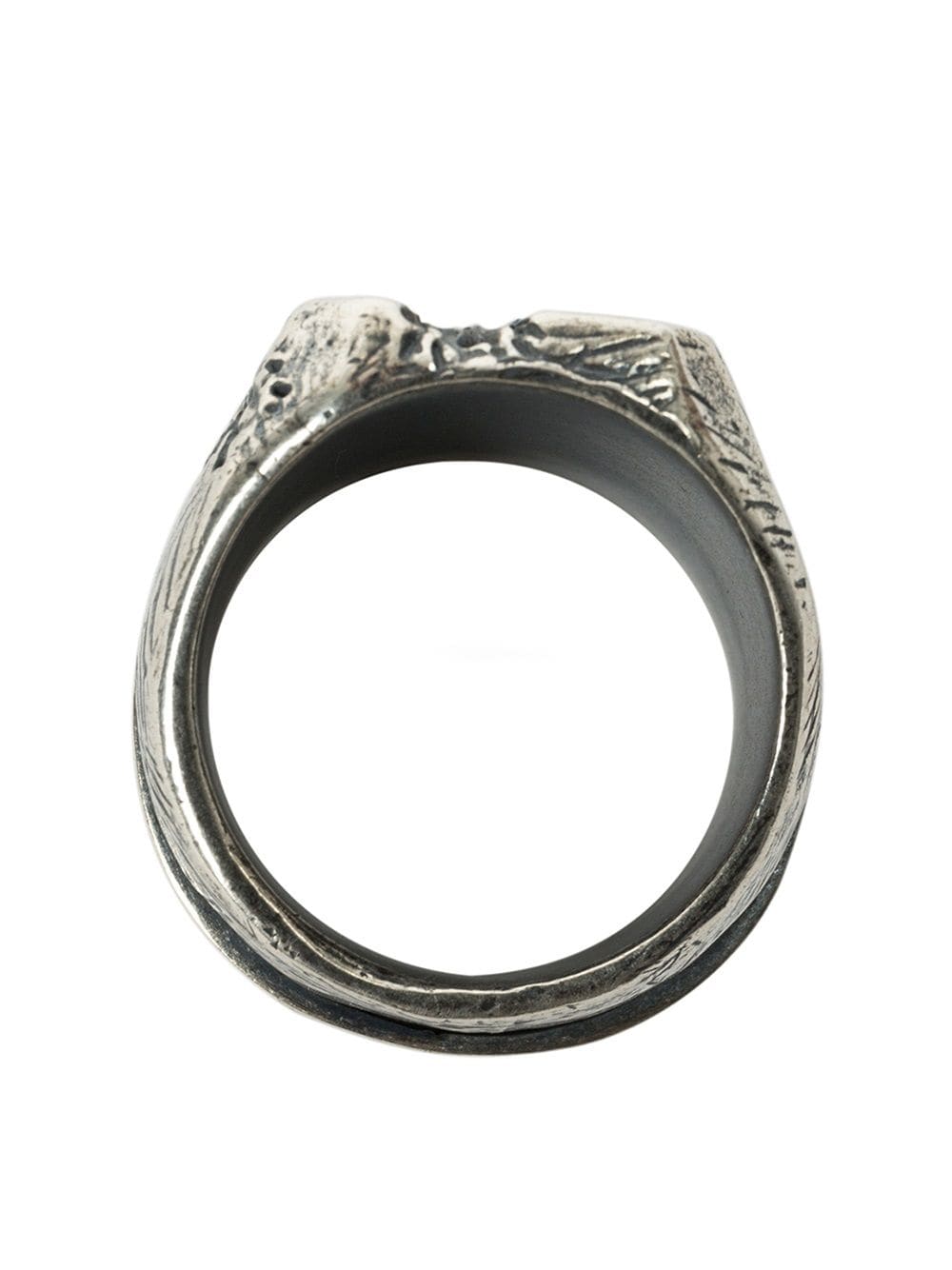 Tobias Wistisen Distressed Spinner Ring - Farfetch