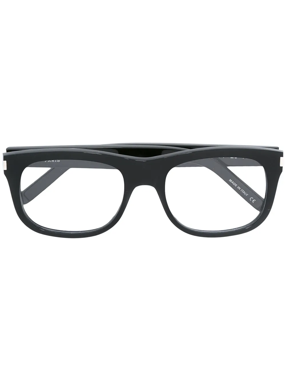 Saint Laurent Eyewear Occhiali da sole rettangolari - Nero