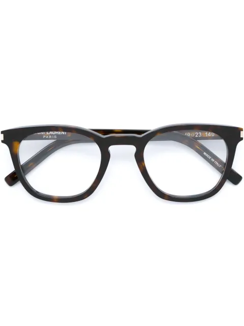 saint laurent tortoise shell sunglasses