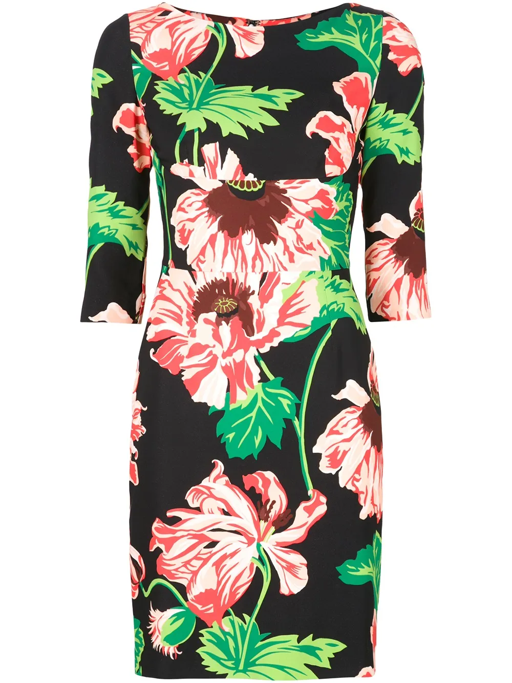 Stella McCartney floral print dress Zwart