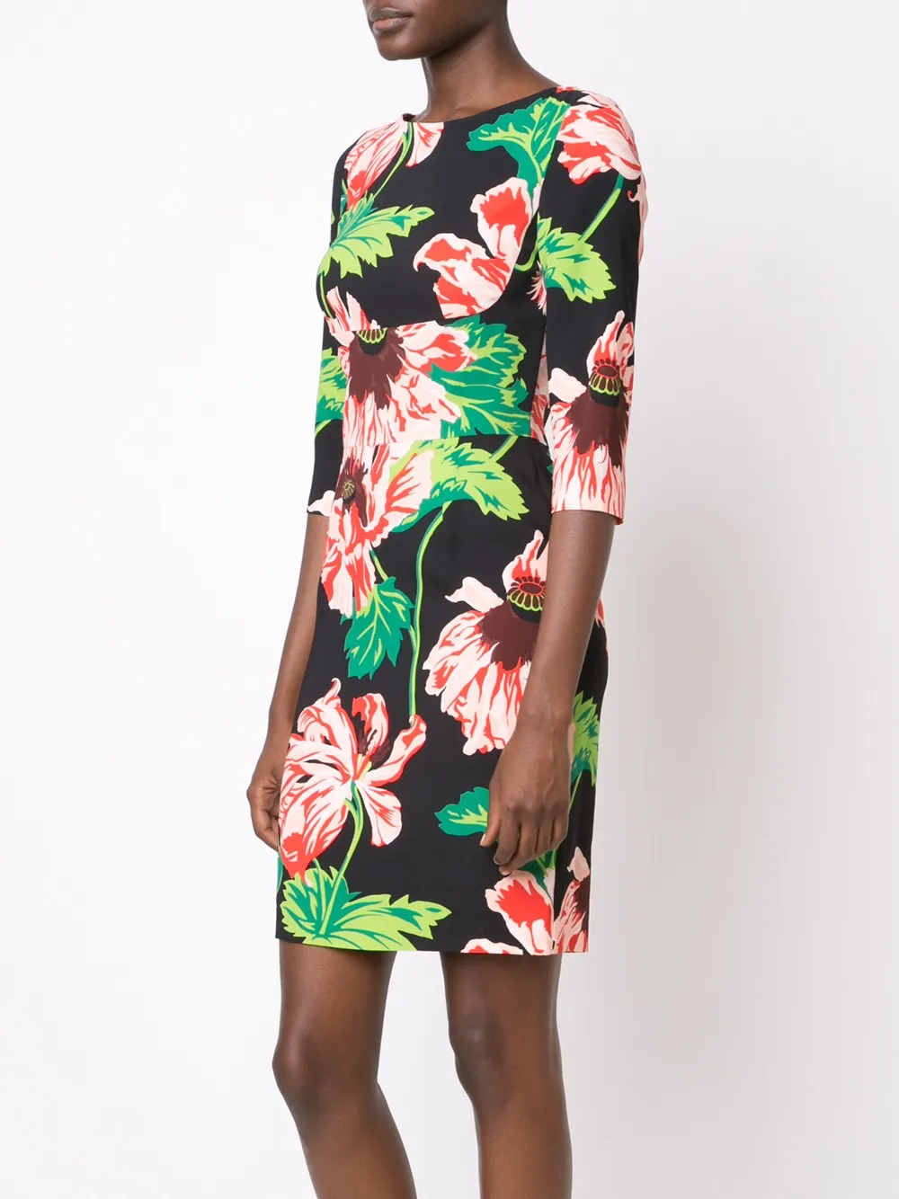 Stella McCartney floral print dress Zwart