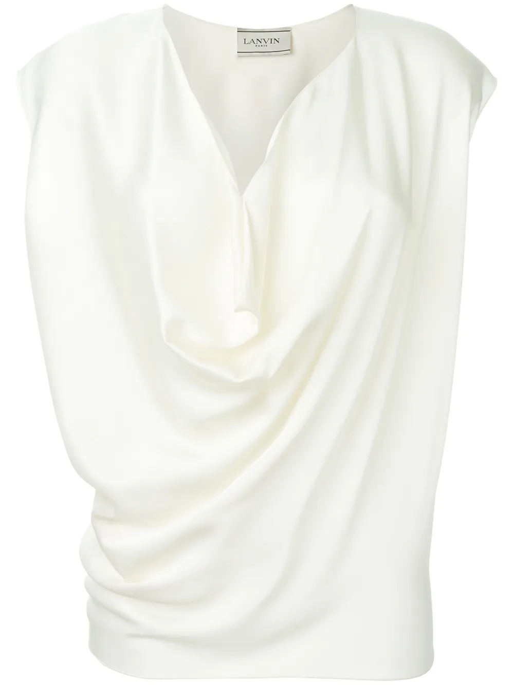 Lanvin sleeveless top - Toni neutri