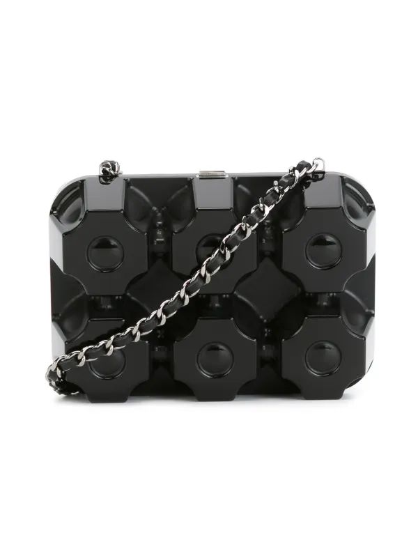 CHANEL Pre-Owned Egg Box Shoulder Bag | Black | FARFETCH