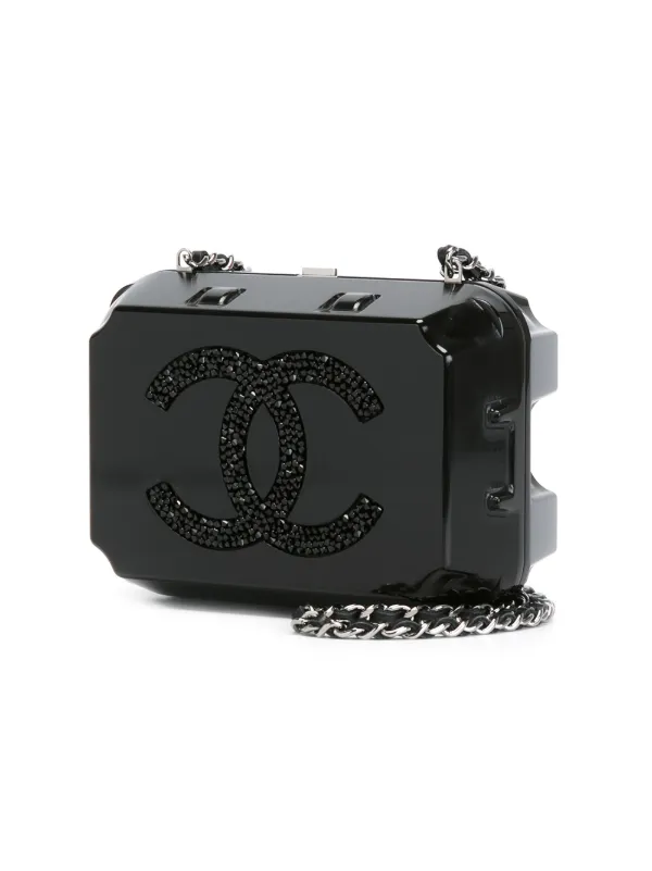 CHANEL Pre-Owned Egg Box Shoulder Bag | Black | FARFETCH