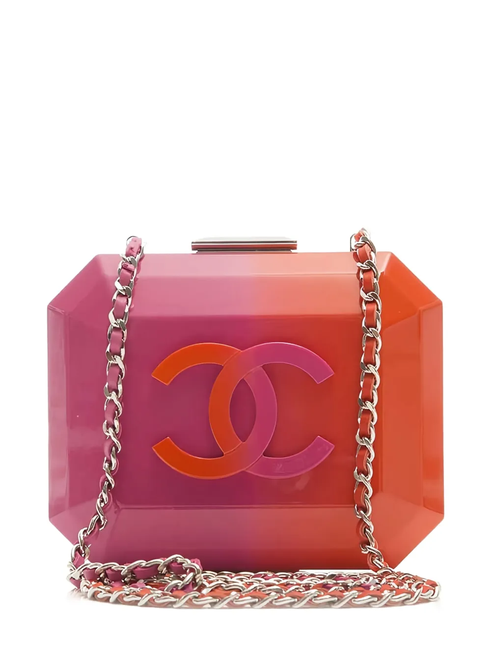 CHANEL Pre-Owned ココマーク クラッチバッグ - ピンク CHANEL Pre-Owned ココマーク クラッチバッグ - ピンク