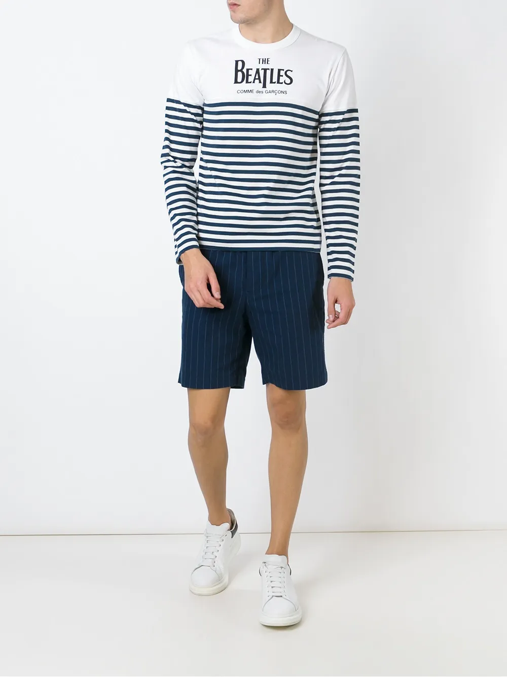 The Beatles X Comme Des Garçons striped longsleeved T-shirt | T-Shirts | Image 2