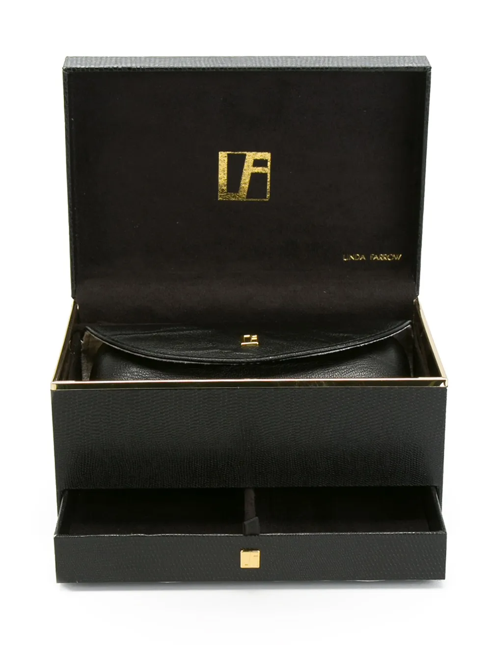 Linda Farrow '411' sunglasses Zwart