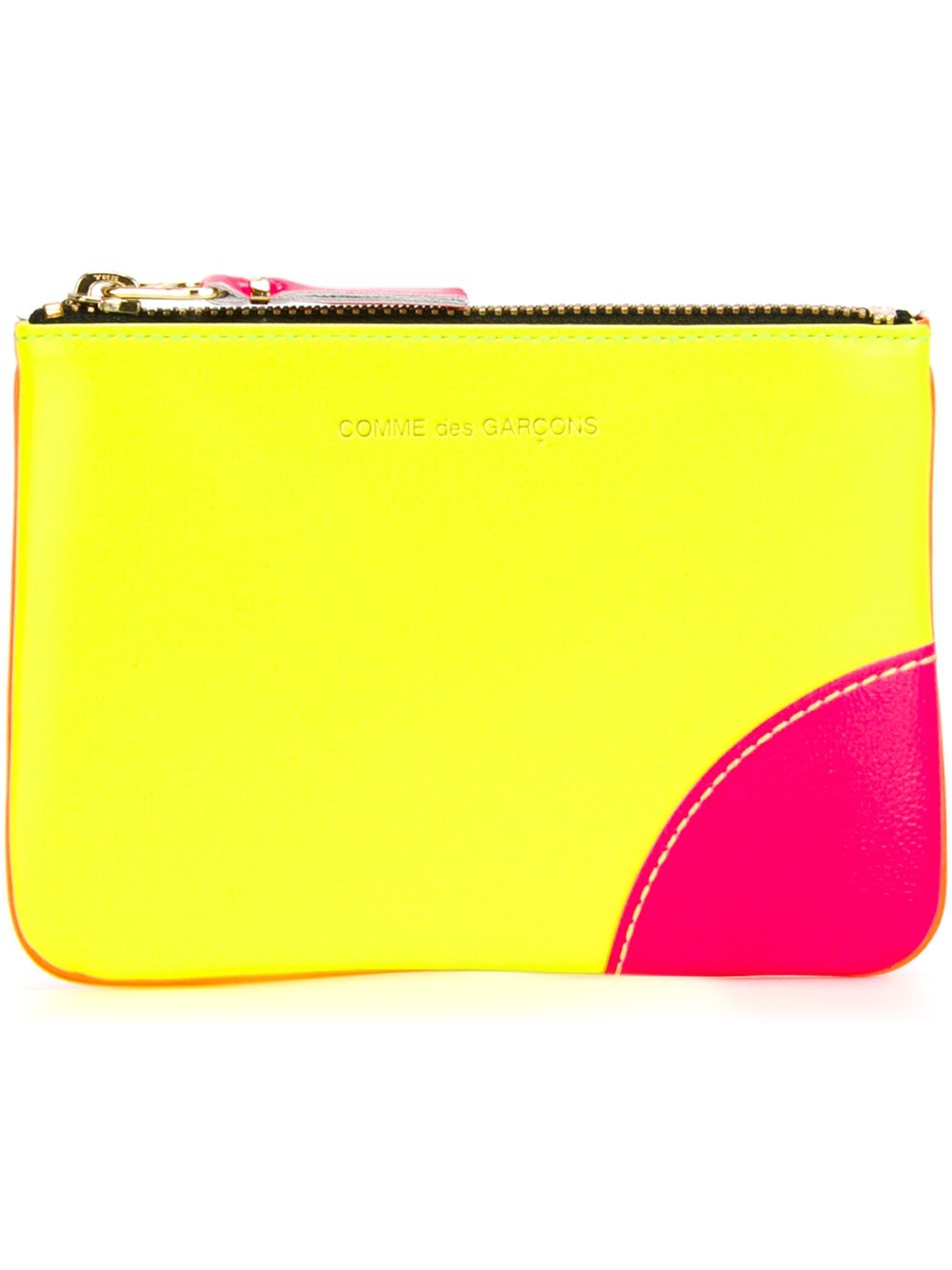 фото Comme des garçons wallet кошелек 'super fluo'