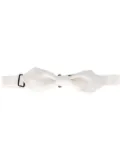 Dolce & Gabbana striped bow tie - White