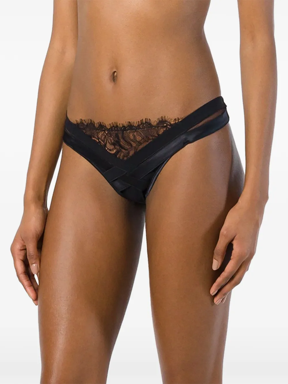 La Perla 'Merveille' thong - Nero