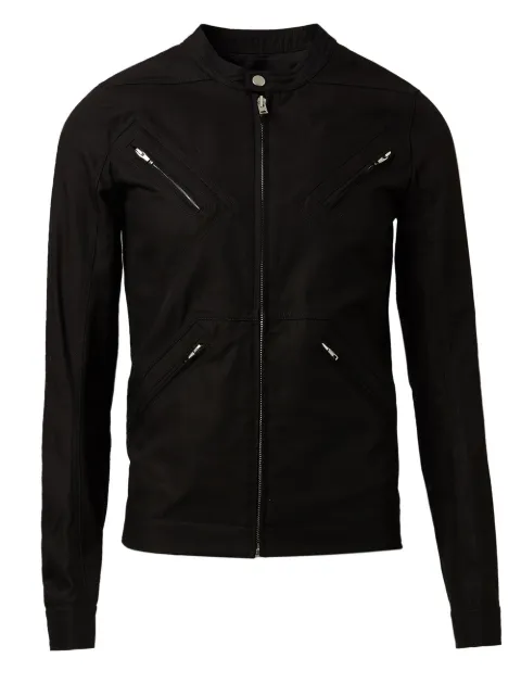 Rick Owens band collar jacket