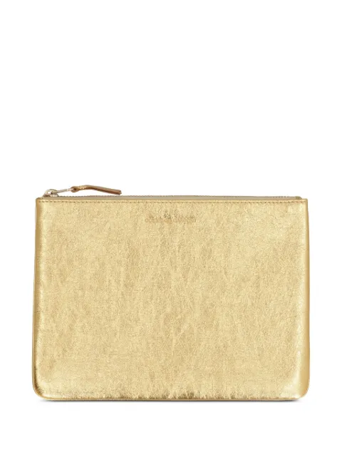 Comme Des Garçons Wallet cartera con logo en relieve