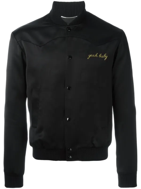 saint laurent baby jacket