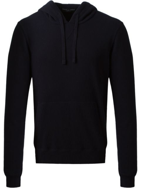 Dolce & Gabbana cashmere drawstring hoodie