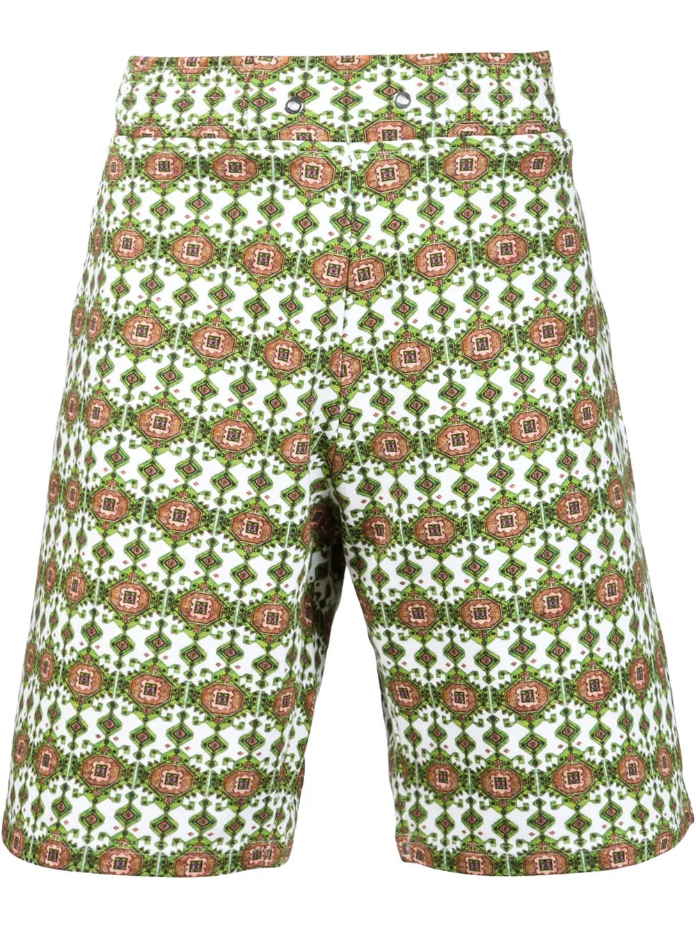 Givenchy Bermudas mit persischem Print - Weiß