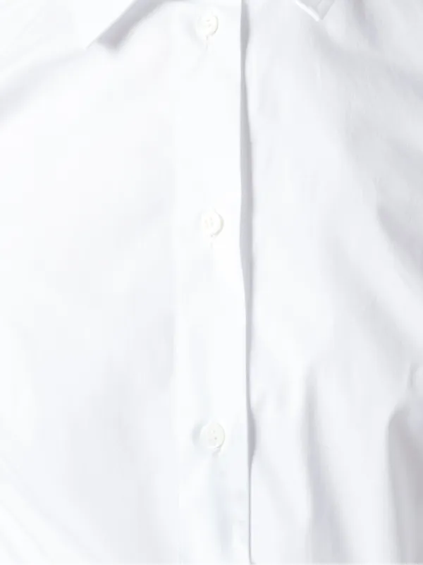 Dolce & Gabbana stretch-cotton Poplin Shirt | White | FARFETCH