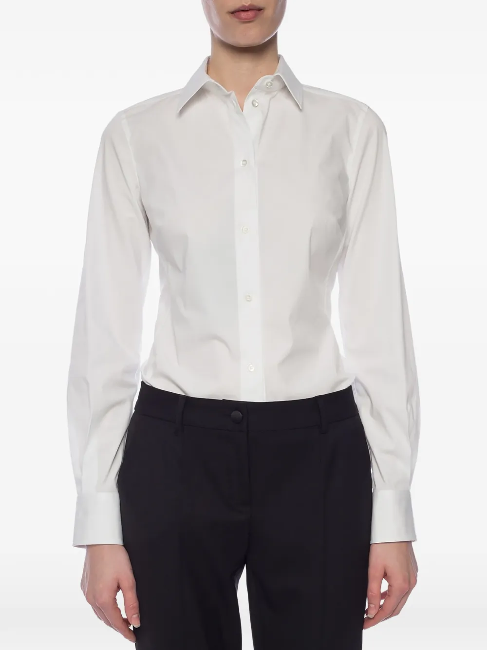  Dolce & Gabbana Klassisches Hemd   Weiß 