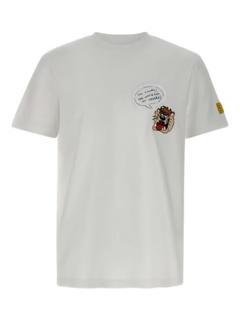 Iceberg crackle print polo shirt