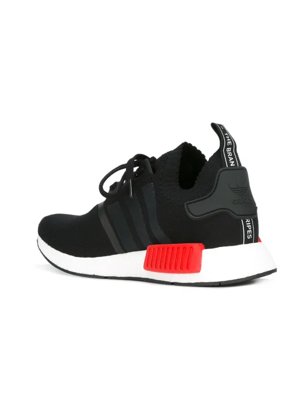 Adidas nmd mens shop black and grey