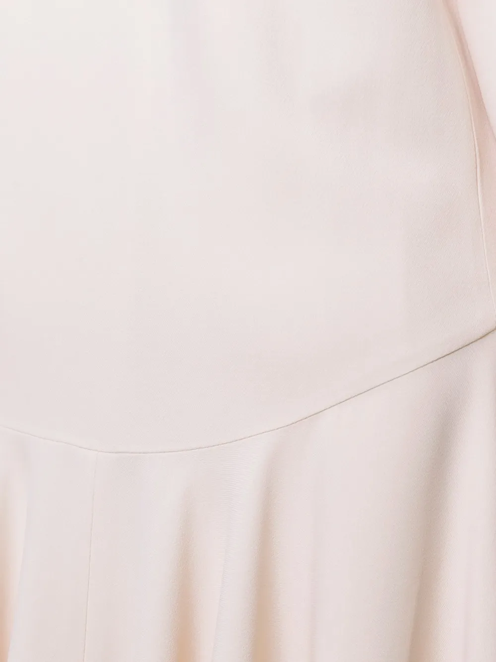 Chloé flared hem loose dress Roze