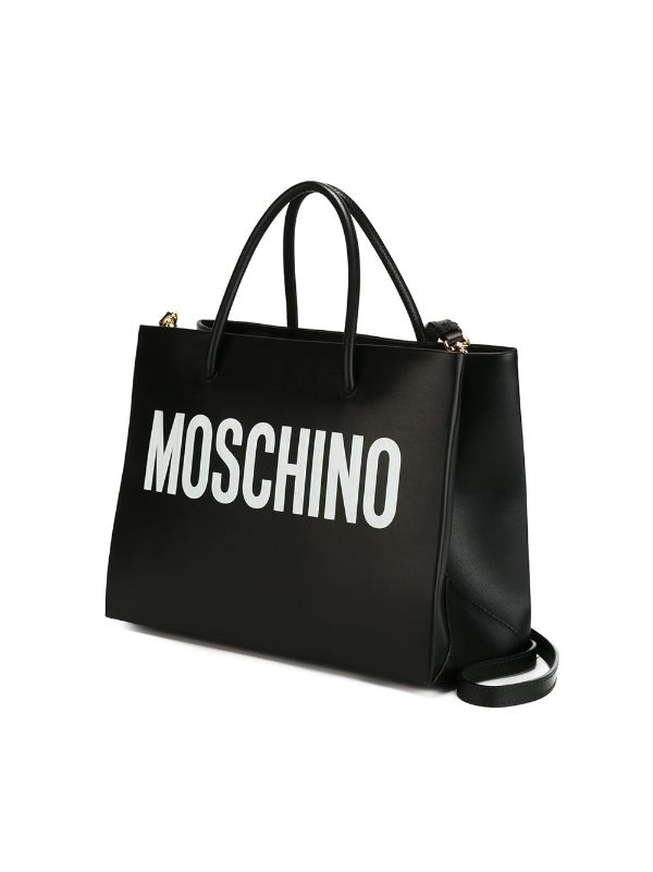 ボストンモスキーノ Moschino Couture ロゴプリント トートバッグ