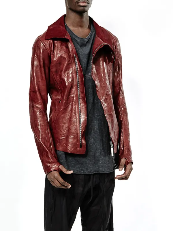 Isaac Sellam Experience High Collar Jacket | Red | FARFETCH