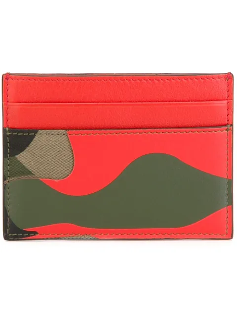 Valentino Garavani camouflage card holder