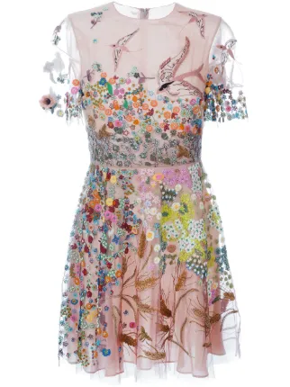 Floral Embroidered Dress
