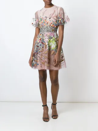 Floral Embroidered Dress
