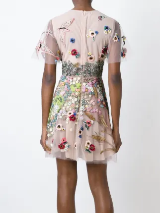Floral Embroidered Dress