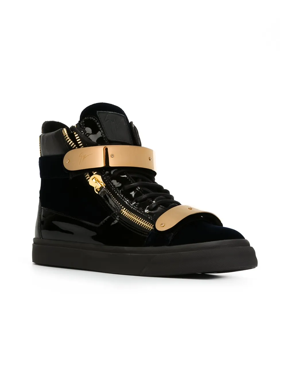 Giuseppe Zanotti 'Coby' hi-top sneakers Blauw