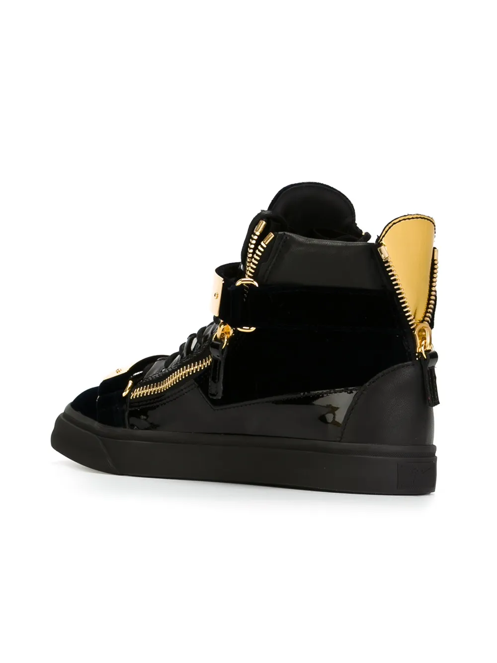 Giuseppe Zanotti 'Coby' hi-top sneakers Blauw