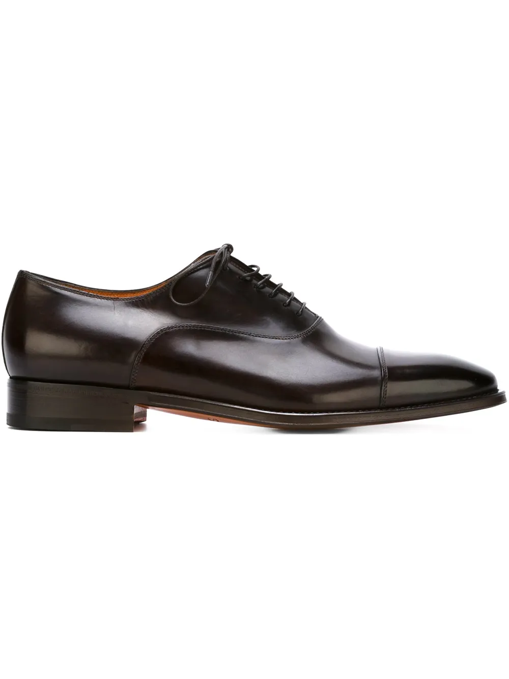 Santoni Oxford Shoes In Brown