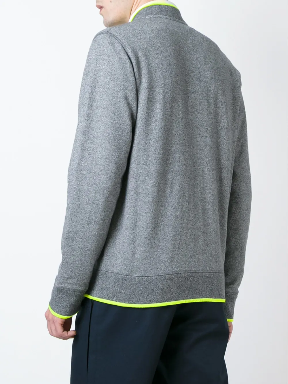 Kenzo Vest met tijgerpatroon en rits Grijs