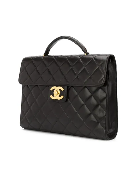 chanel vintage briefcase