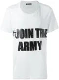 Balmain #Join the Army T-shirt - White