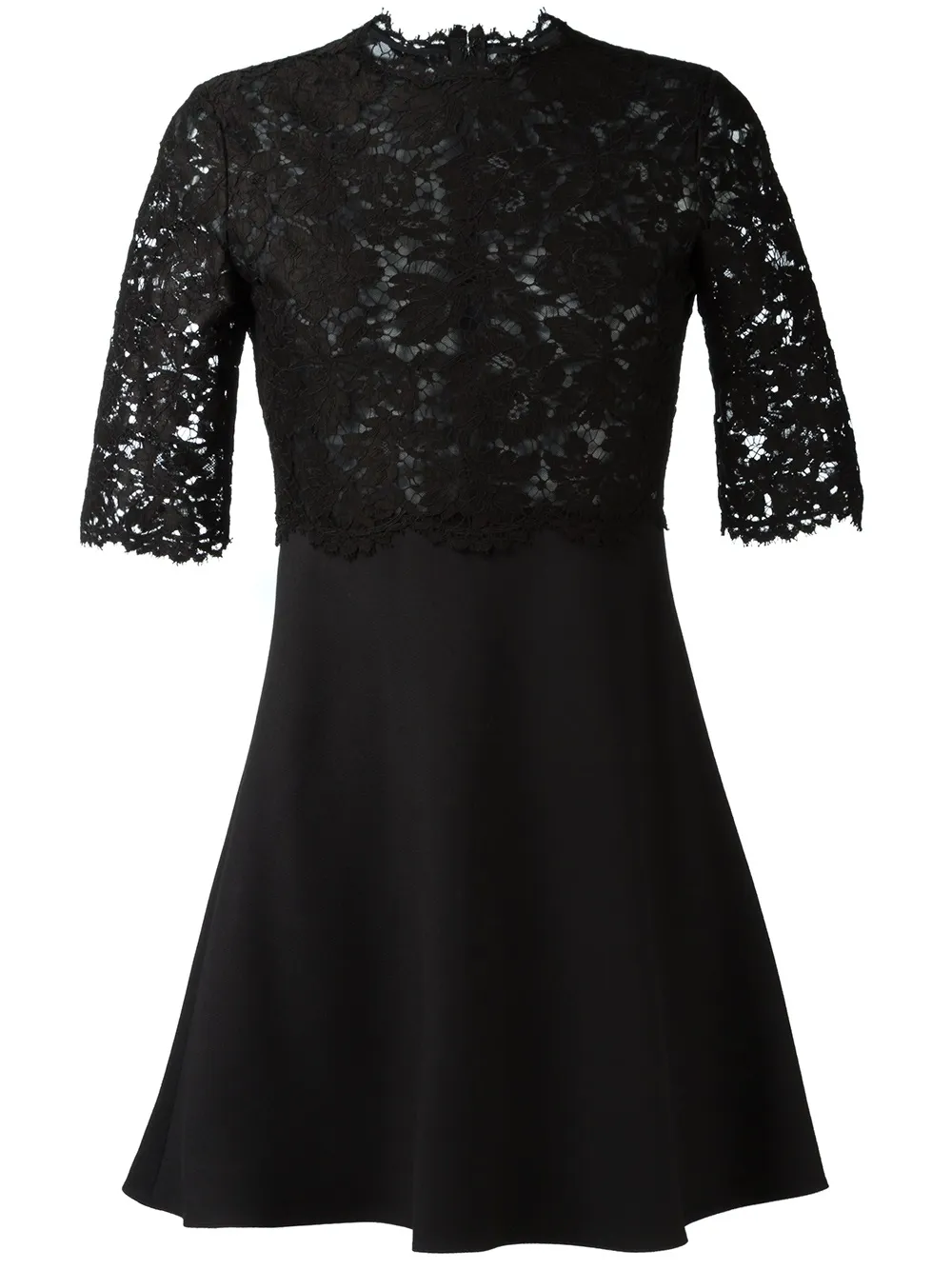 蕾丝上衣连衣裙