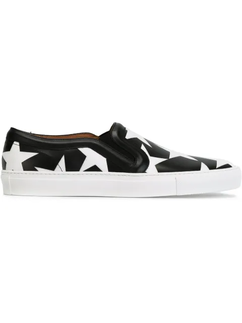 Givenchy star print slip-on sneakers